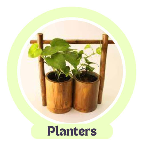 Bamboo Planters