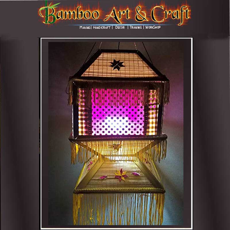  Bamboo table  Lamps