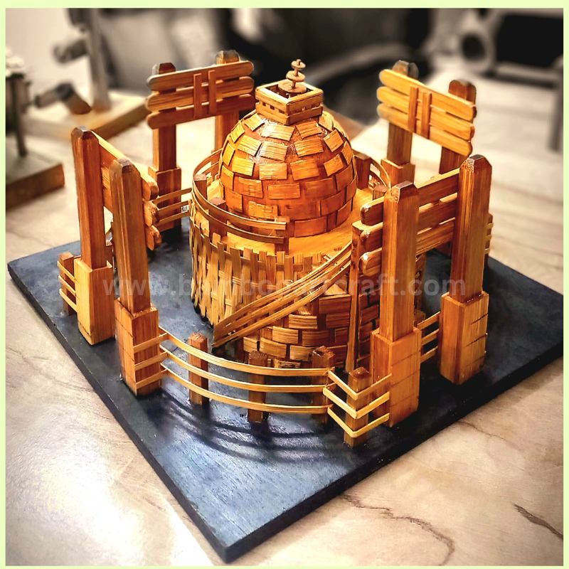 Bamboo Sanchi Stupa